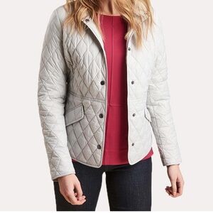 Barbour  Women's Flyweight Cavalry Quilted Beige  Tan Jacket